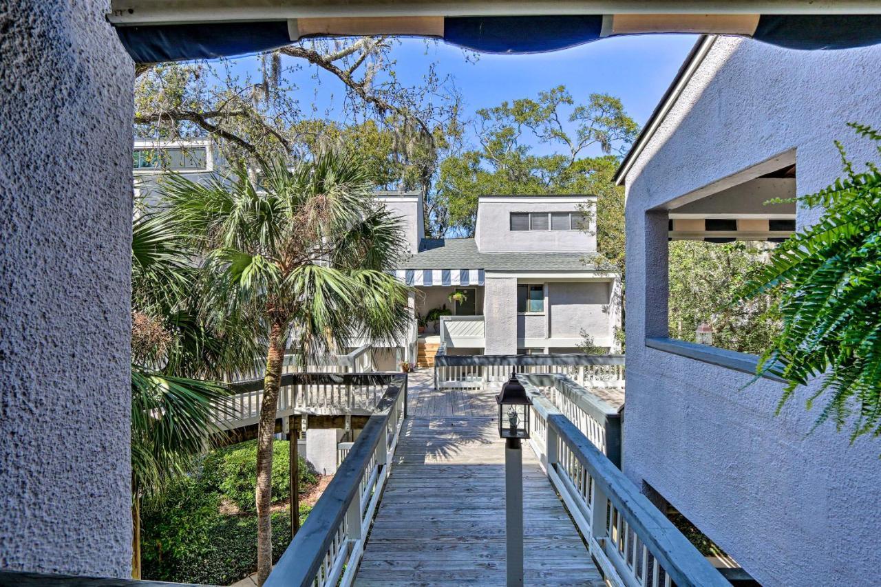 Coastal Oasis With Pool - Walk To Coligny Beach Park Hilton Head Island Exterior photo